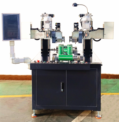 6-axis CNC knurling machine with strip inserting function (Top knurling)