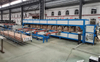 Automatic paper wrapping machine for profiles