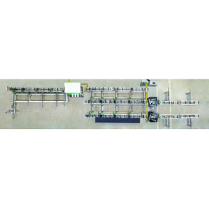 Fully automatic thermal break assembly line