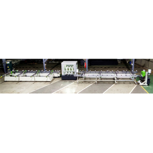 Specialized thermal break assembly line for Schuco Germany