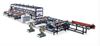 Automatic paper wrapping machine for profiles