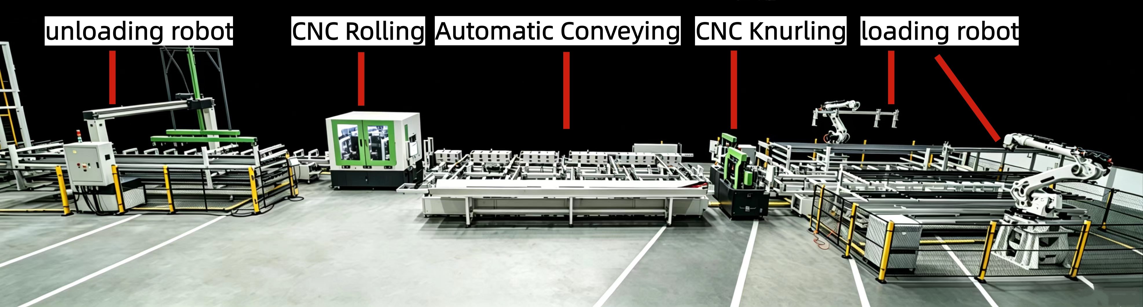 Robot Loading & Unloading Automatic Strip Threading Equipment
