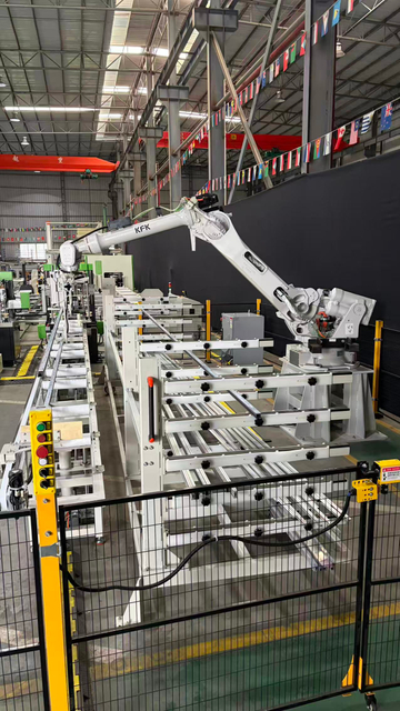 Long‑part palletizing robot